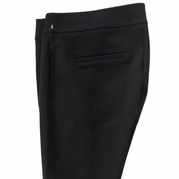 Anthropologie The Essential Slim Black Knit Trousers Size 8 NWOT - Picture 7 of 8
